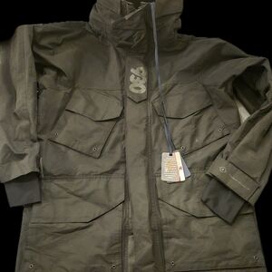 Kith Black Stowe Combat Coat Size Large $1150 MSRP BNWT
